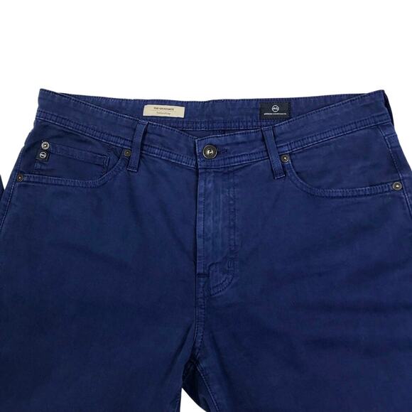 ADRIANO GOLDSCHMIED The Graduate Tailored Leg Pant 33X34 Blue Academia Classic - Picture 4 of 10